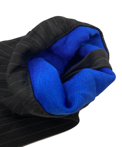 COMME des GARCONS HOMME（コムデギャルソン オム）COMME des GARCONS HOMME (コムデギャルソン オム) ウールストライプ3Bセットアップスーツ/Wool Striped 3-Button Suit  ブラック サイズ:Ｓの古着・服飾アイテム