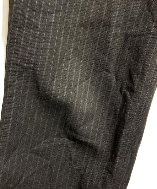 COMME des GARCONS HOMME（コムデギャルソン オム）COMME des GARCONS HOMME (コムデギャルソン オム) ウールストライプ3Bセットアップスーツ/Wool Striped 3-Button Suit  ブラック サイズ:Ｓの古着・服飾アイテム