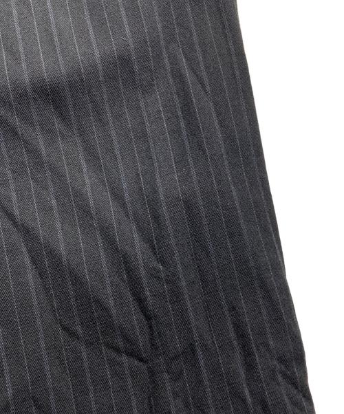 COMME des GARCONS HOMME（コムデギャルソン オム）COMME des GARCONS HOMME (コムデギャルソン オム) ウールストライプ3Bセットアップスーツ/Wool Striped 3-Button Suit  ブラック サイズ:Ｓの古着・服飾アイテム