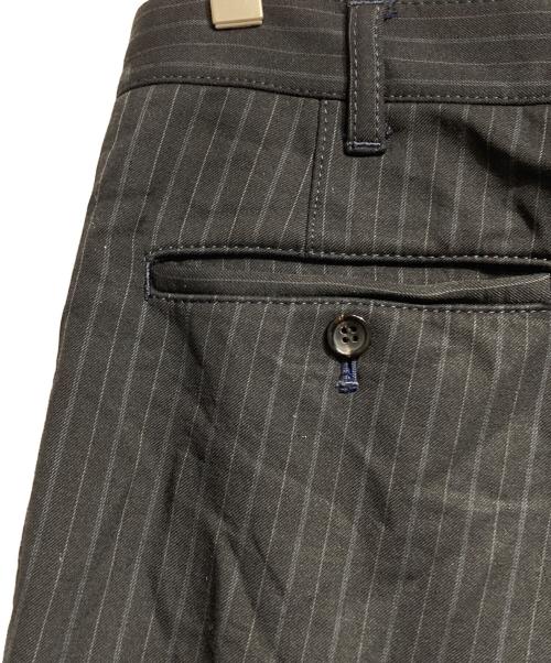 COMME des GARCONS HOMME（コムデギャルソン オム）COMME des GARCONS HOMME (コムデギャルソン オム) ウールストライプ3Bセットアップスーツ/Wool Striped 3-Button Suit  ブラック サイズ:Ｓの古着・服飾アイテム