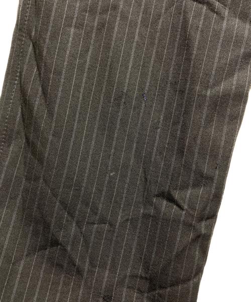 COMME des GARCONS HOMME（コムデギャルソン オム）COMME des GARCONS HOMME (コムデギャルソン オム) ウールストライプ3Bセットアップスーツ/Wool Striped 3-Button Suit  ブラック サイズ:Ｓの古着・服飾アイテム