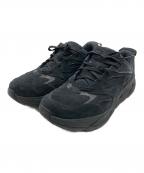 HOKAONEONEホカオネオネ）の古着「CLIFTON L SUEDE BLACK」｜ブラック