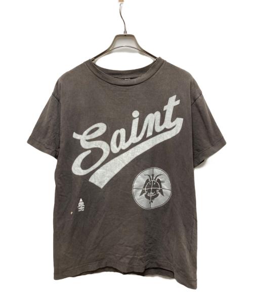 SAINT MICHAEL（セントマイケル）SAINT MICHAEL (セントマイケル) T-SHIRT FOCUS グレー サイズ:Mの古着・服飾アイテム