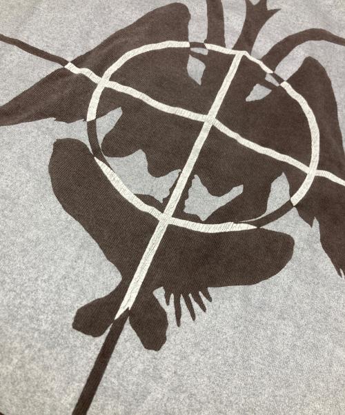 SAINT MICHAEL（セントマイケル）SAINT MICHAEL (セントマイケル) T-SHIRT FOCUS グレー サイズ:Mの古着・服飾アイテム