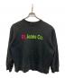 POLO JEANS CO.（ポロジーンズカンパニー）の古着「ロゴスウェット」｜ブラック