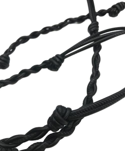 JIL SANDER（ジルサンダー）JIL SANDER (ジルサンダー) TANGLE SM ショルダーバッグ ブラックの古着・服飾アイテム