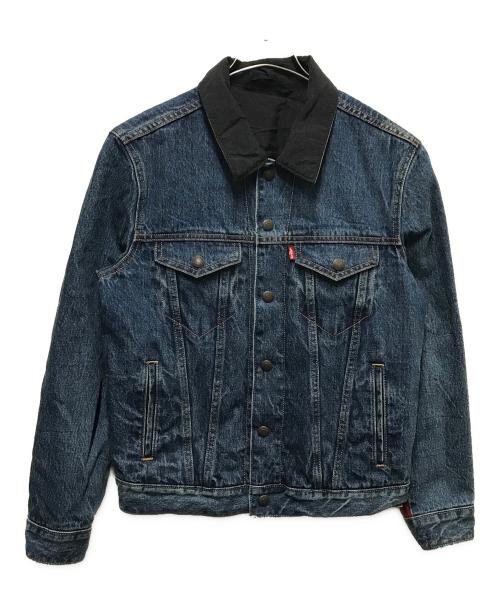 JORDAN（ジョーダン）JORDAN (ジョーダン) LEVI'S (リーバイス) リバーシブルナイロンデニムジャケット ブラック サイズ:XSの古着・服飾アイテム