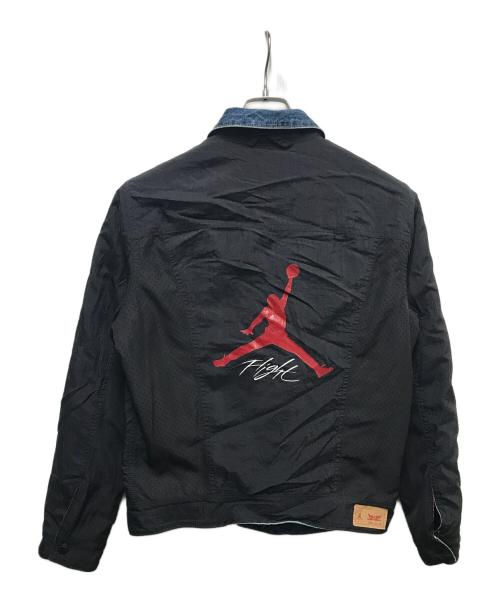 JORDAN（ジョーダン）JORDAN (ジョーダン) LEVI'S (リーバイス) リバーシブルナイロンデニムジャケット ブラック サイズ:XSの古着・服飾アイテム