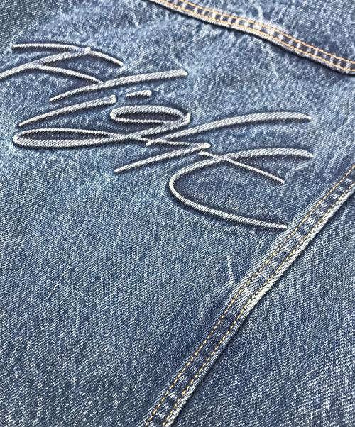 JORDAN（ジョーダン）JORDAN (ジョーダン) LEVI'S (リーバイス) リバーシブルナイロンデニムジャケット ブラック サイズ:XSの古着・服飾アイテム