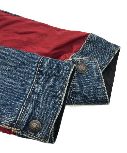 JORDAN（ジョーダン）JORDAN (ジョーダン) LEVI'S (リーバイス) リバーシブルナイロンデニムジャケット ブラック サイズ:XSの古着・服飾アイテム