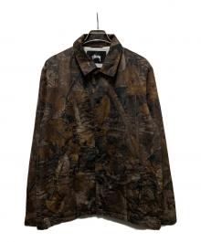 stussy（ステューシー）の古着「リアルツリーカモコーチジャケット」｜ブラウン