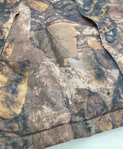 stussy（ステューシー）stussy (ステューシー) リアルツリーカモコーチジャケット ブラウン サイズ:Mの古着・服飾アイテム