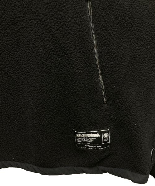NEIGHBORHOOD（ネイバーフッド）NEIGHBORHOOD (ネイバーフッド) FLEECE CREWNECK LS ブラック サイズ:	SIZE Lの古着・服飾アイテム