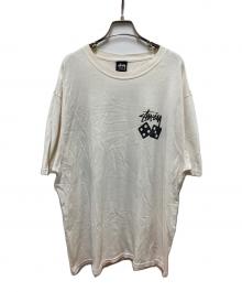 stussy（ステューシー）の古着「ダイスプリントTシャツ」｜ホワイト