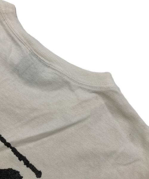 stussy（ステューシー）stussy (ステューシー) ダイスプリントTシャツ ホワイト サイズ:Lの古着・服飾アイテム