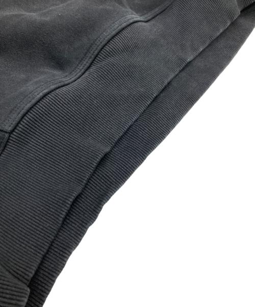 stussy（ステューシー）stussy (ステューシー) フロントロゴ刺繍パーカー ブラック サイズ:Ｌの古着・服飾アイテム