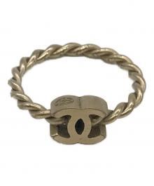 CHANEL（シャネル）の古着「ココマークモチーフリング」｜ゴールド