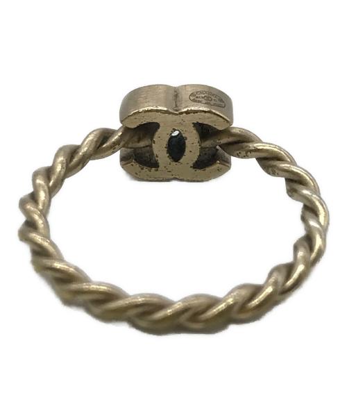 CHANEL（シャネル）CHANEL (シャネル) ココマークモチーフリング ゴールド サイズ:12号の古着・服飾アイテム