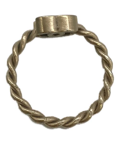 CHANEL（シャネル）CHANEL (シャネル) ココマークモチーフリング ゴールド サイズ:12号の古着・服飾アイテム