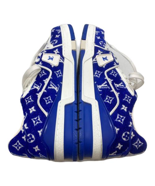 LOUIS VUITTON（ルイ ヴィトン）LOUIS VUITTON (ルイ ヴィトン) LV Trainer Sneaker/LVトレイナーライン マリーヌ スニーカー ブルー サイズ:6 1/2の古着・服飾アイテム