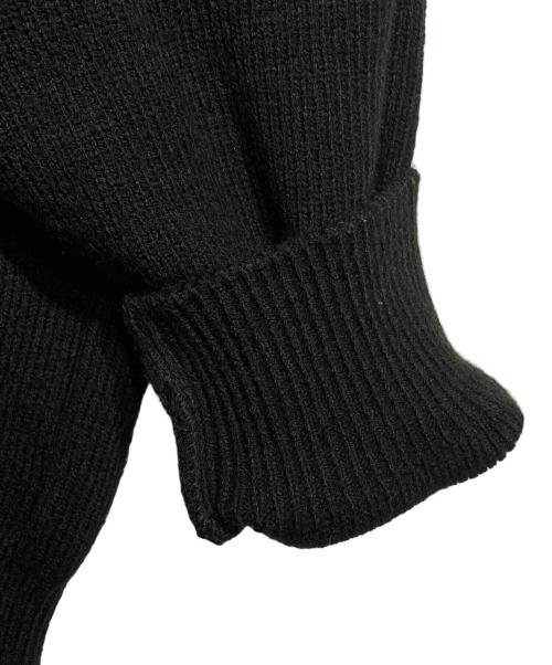 CDG（シーディージー）CDG (シーディージー) バックロゴニットカーディガン / Back Logo Knit Cardigan ブラック サイズ:XLの古着・服飾アイテム