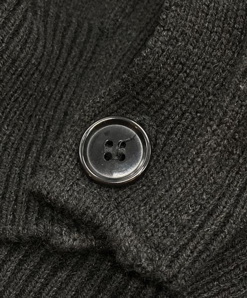 CDG（シーディージー）CDG (シーディージー) バックロゴニットカーディガン / Back Logo Knit Cardigan ブラック サイズ:XLの古着・服飾アイテム