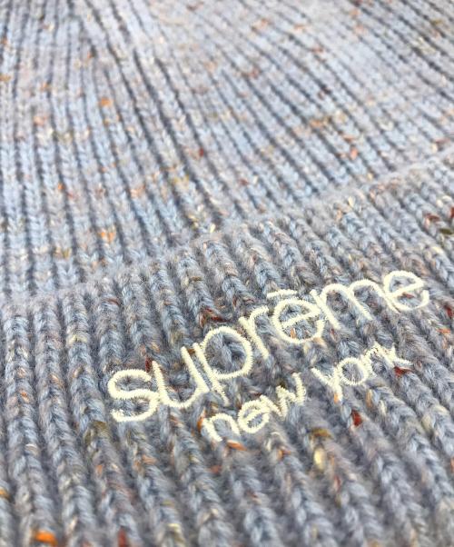 SUPREME（シュプリーム）Supreme (シュプリーム) Rainbow Speckle Beanie パープルの古着・服飾アイテム