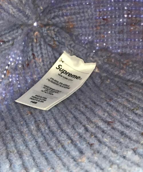 SUPREME（シュプリーム）Supreme (シュプリーム) Rainbow Speckle Beanie パープルの古着・服飾アイテム