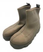 ISSEY MIYAKE×unイッセイミヤケ×ユナイテッドヌード）の古着「BOUNCE SHORT BOOT」｜ベージュ