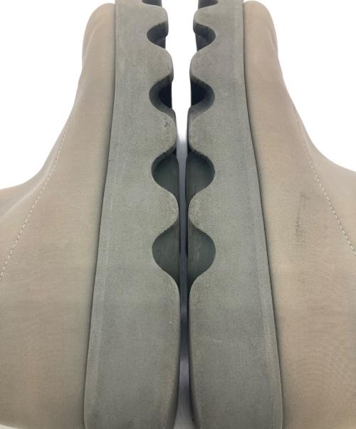 ISSEY MIYAKE（イッセイミヤケ）ISSEY MIYAKE (イッセイミヤケ) UN (ユナイテッドヌード) BOUNCE SHORT BOOT ベージュ サイズ:40の古着・服飾アイテム