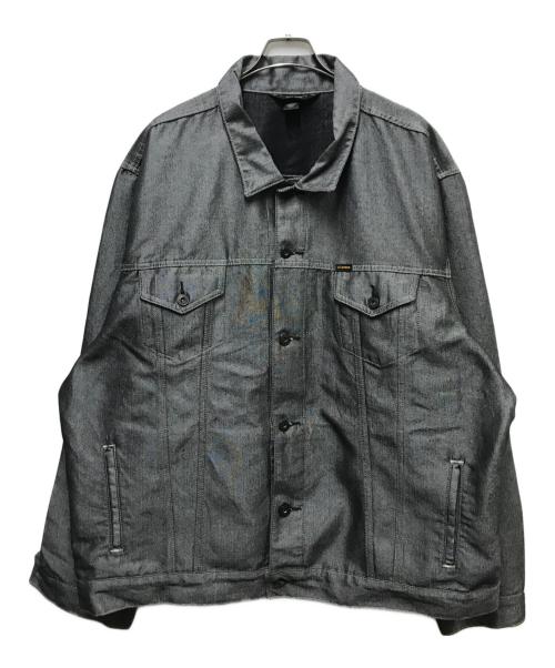 POLO JEANS CO.（ポロジーンズカンパニー）POLO JEANS CO. (ポロジーンズカンパニー) コーティングジャケット グレー サイズ:XXLの古着・服飾アイテム