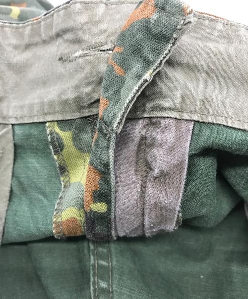 German Army（ドイツ軍）GERMAN ARMY (ドイツ軍) フレクターカモカーゴパンツ グリーン サイズ:不明の古着・服飾アイテム
