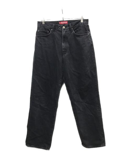 Supreme.（シュプリーム）Supreme. (シュプリーム) baggy jeans ブラック サイズ:76cm (W30)の古着・服飾アイテム