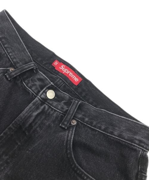 Supreme.（シュプリーム）Supreme. (シュプリーム) baggy jeans ブラック サイズ:76cm (W30)の古着・服飾アイテム