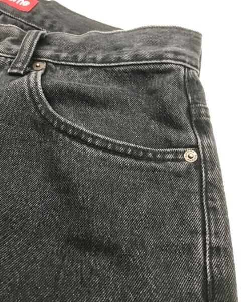 Supreme.（シュプリーム）Supreme. (シュプリーム) baggy jeans ブラック サイズ:76cm (W30)の古着・服飾アイテム