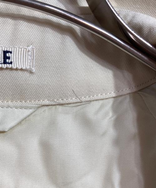 AURALEE（オーラリー）AURALEE (オーラリー) WOOL MAX GABARDINE TRENCH COAT/ウール・マックス・ギャバジン・トレンチコート アイボリーの古着・服飾アイテム