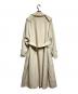 AURALEE (オーラリー) WOOL MAX GABARDINE TRENCH COAT/ウール・マックス・ギャバジン・トレンチコート アイボリー：20000円
