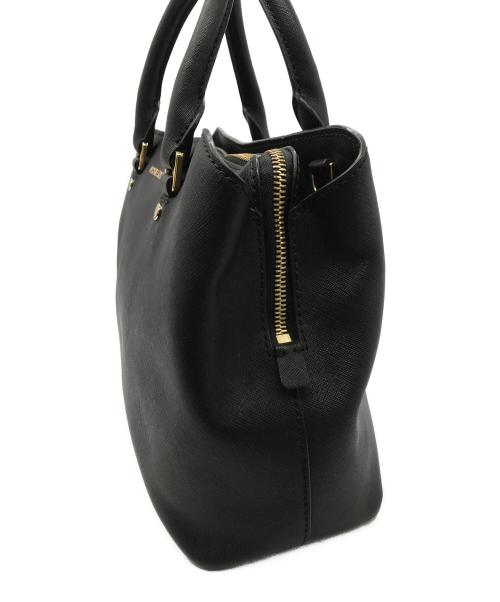 MICHAEL KORS（マイケル・コース）MICHAEL KORS (マイケル・コース) 2WAYハンドバッグ ブラックの古着・服飾アイテム