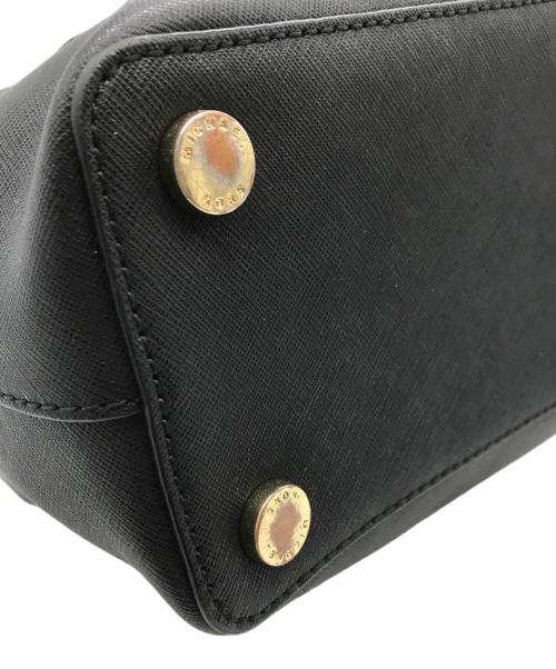 MICHAEL KORS（マイケル・コース）MICHAEL KORS (マイケル・コース) 2WAYハンドバッグ ブラックの古着・服飾アイテム