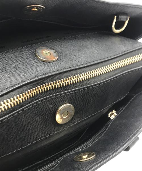 MICHAEL KORS（マイケル・コース）MICHAEL KORS (マイケル・コース) 2WAYハンドバッグ ブラックの古着・服飾アイテム