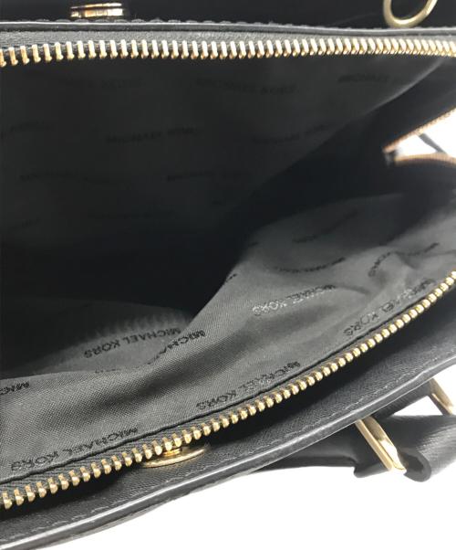 MICHAEL KORS（マイケル・コース）MICHAEL KORS (マイケル・コース) 2WAYハンドバッグ ブラックの古着・服飾アイテム