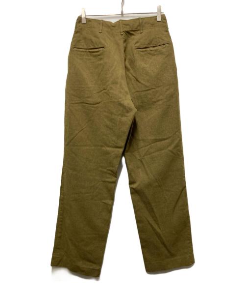 US ARMY（ユーエスアーミー）US ARMY (ユーエスアーミー) ウールトラウザーズ カーキ サイズ:Free(実寸参照）の古着・服飾アイテム