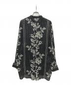 Ameriアメリ）の古着「MEDI CROSS SHIRT」｜ブラック