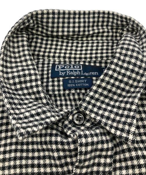 POLO RALPH LAUREN（ポロ・ラルフローレン）POLO RALPH LAUREN (ポロ・ラルフローレン) ダブルポケットチェックシャツ グレー サイズ:XLの古着・服飾アイテム