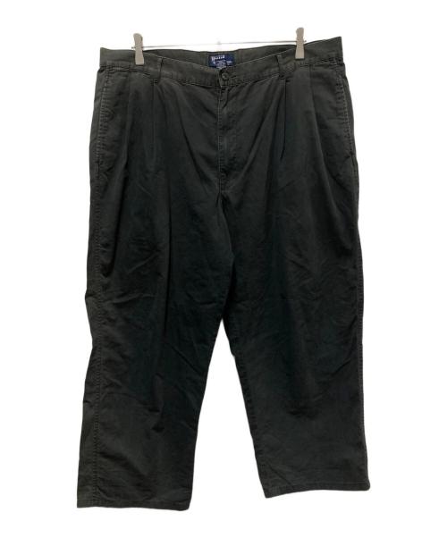 POLO RALPH LAUREN（ポロ・ラルフローレン）POLO RALPH LAUREN (ポロ・ラルフローレン) 2タックチノパン ブラック サイズ:40の古着・服飾アイテム