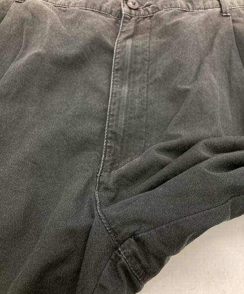 POLO RALPH LAUREN（ポロ・ラルフローレン）POLO RALPH LAUREN (ポロ・ラルフローレン) 2タックチノパン ブラック サイズ:40の古着・服飾アイテム