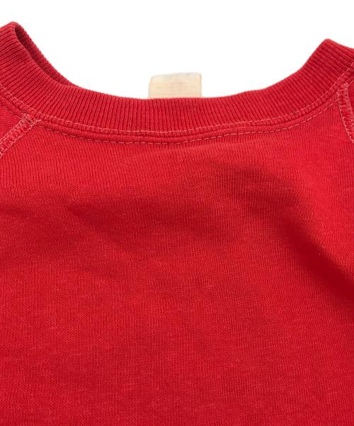 COLLEGIATE PACIFIC（カレッジパシフィック）collegiate pacific (カレッジパシフィック) ラグランスウェット レッド サイズ:SIZE 38-40の古着・服飾アイテム