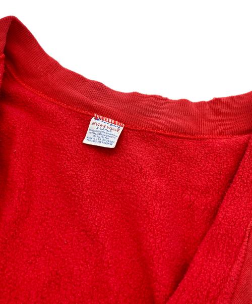Champion（チャンピオン）Champion (チャンピオン) 90sリバースウィーブスナップカーディガン レッド サイズ:	SIZE XLの古着・服飾アイテム