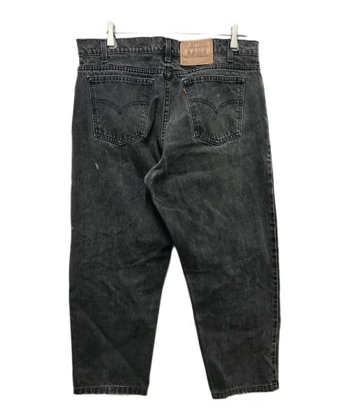 LEVI'S（リーバイス）LEVI'S (リーバイス) 550後染めデニムパンツ ブラック サイズ:	SIZE 36の古着・服飾アイテム