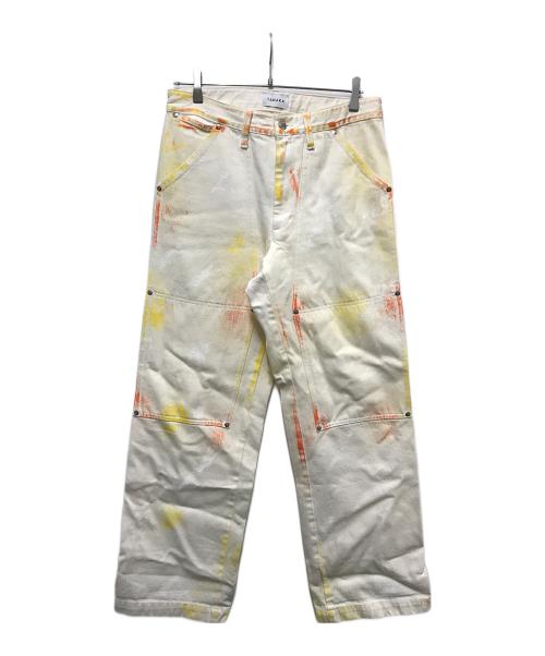 TANAKA（タナカ）TANAKA (タナカ) WORK JEAN TROUSERS ホワイト サイズ:SIZE 30の古着・服飾アイテム